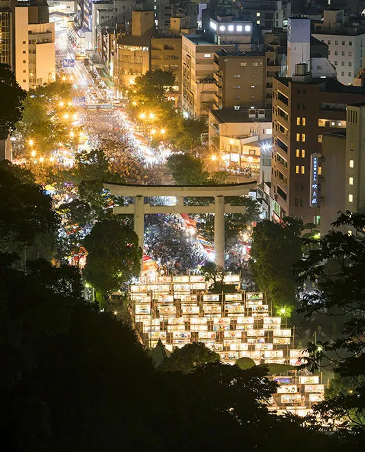 À KAGOSHIMA : Le Festival des Lanternes