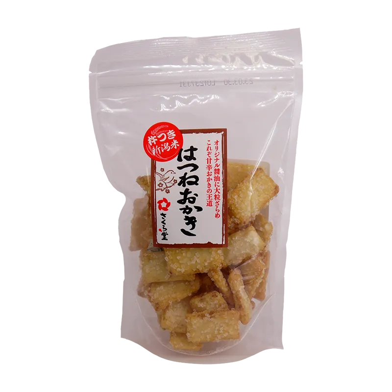 
                  
                    Hatsune okaki 80g, Biscuit japonais senbei
                  
                