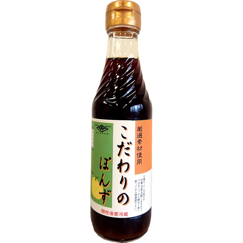 Yuzu ponzu 25cl, Ponzu, condiment shoyu soja