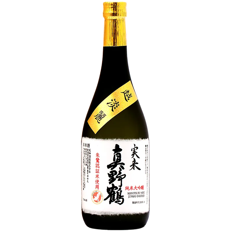 Manotsuru Junmai Daiginjo MIKU 72cl, saké junmai daiginjo