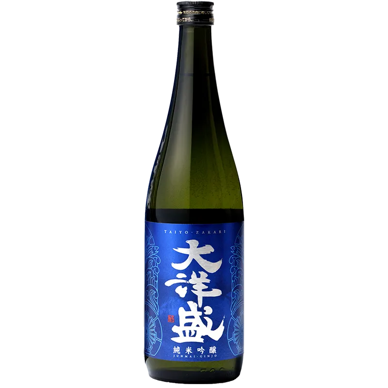 
                  
                    Taiyozakari Junmai Ginjo 72cl, saké junmai ginjo
                  
                