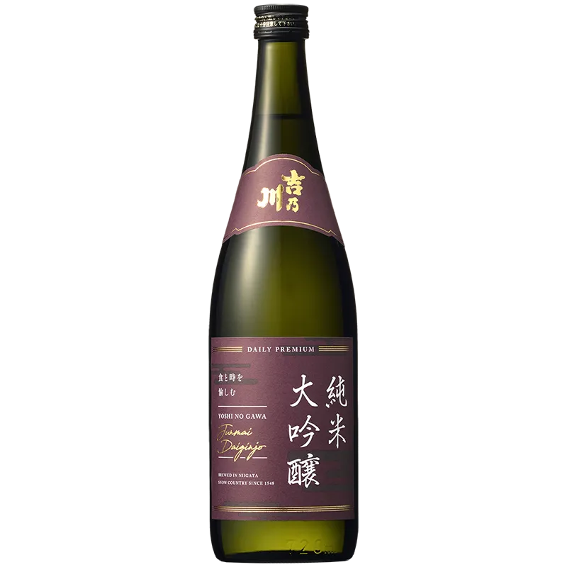 Yoshinogawa PAIR Junmai Daiginjo 72cl, saké daiginjo