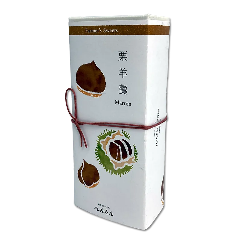 Yokan Marron 190g, Wagashi japonais à la châtaigne