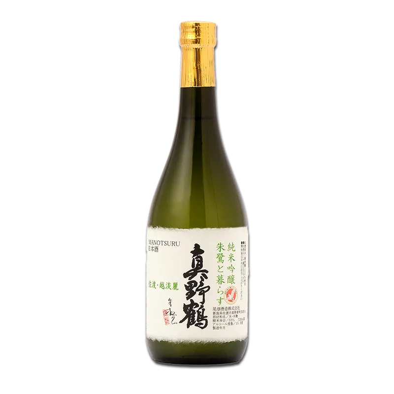 Manotsuru Junmai Ginjo Toki to Kurasu 72cl, saké junmai ginjo