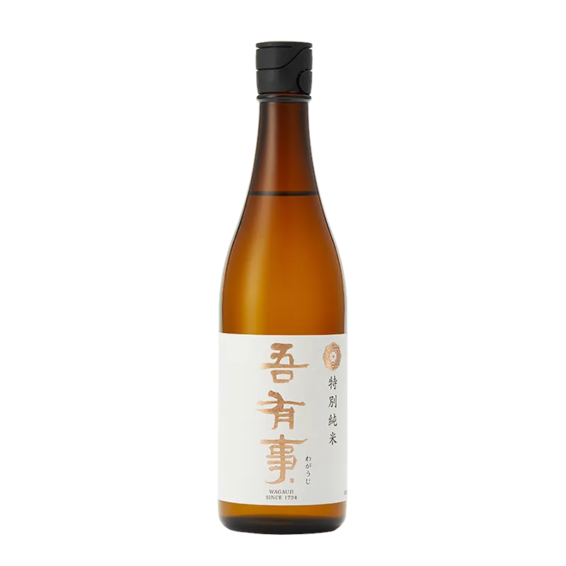 
                  
                    Waga'uji Tokubetsu Junmai 72cl, saké junmai tokubetsu
                  
                